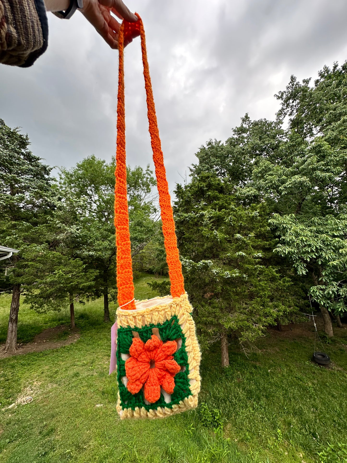Upcycled Crossbody Bag
